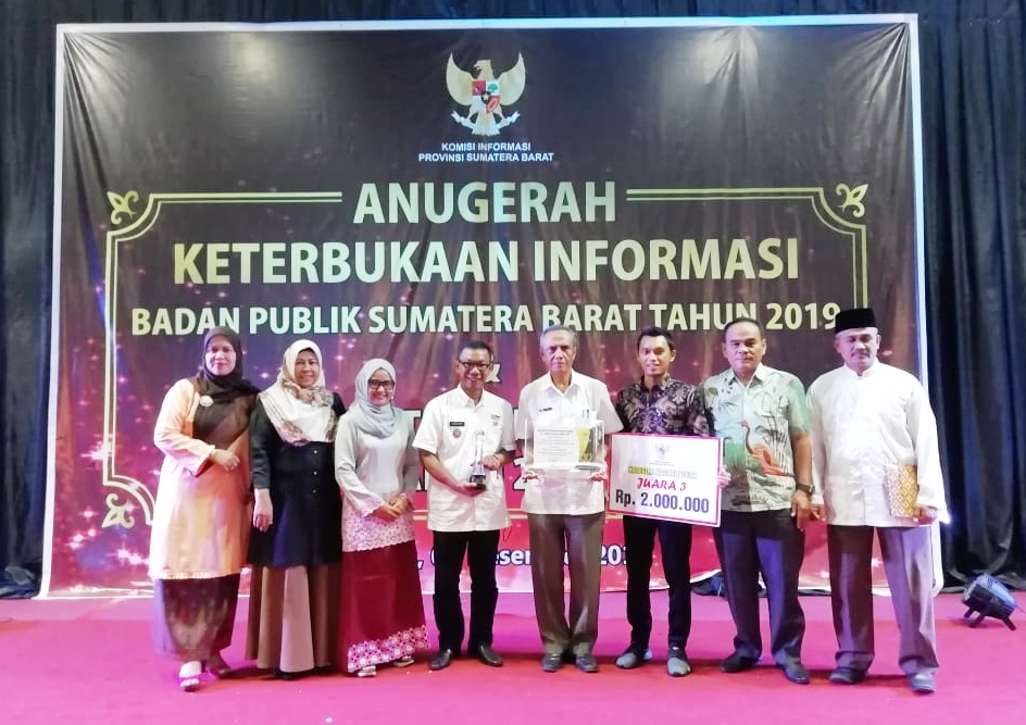 Nagari Baringin Juara 3 Keterbukaan Informasi Publik Se-Sumatera Barat