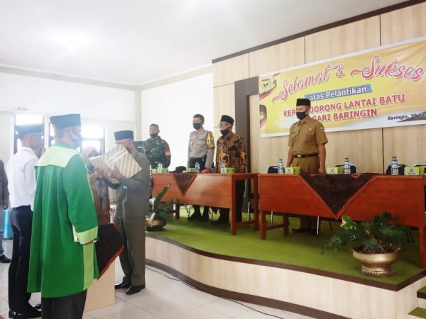 PELANTIKAN KEPALA JORONG LANTAI BATU