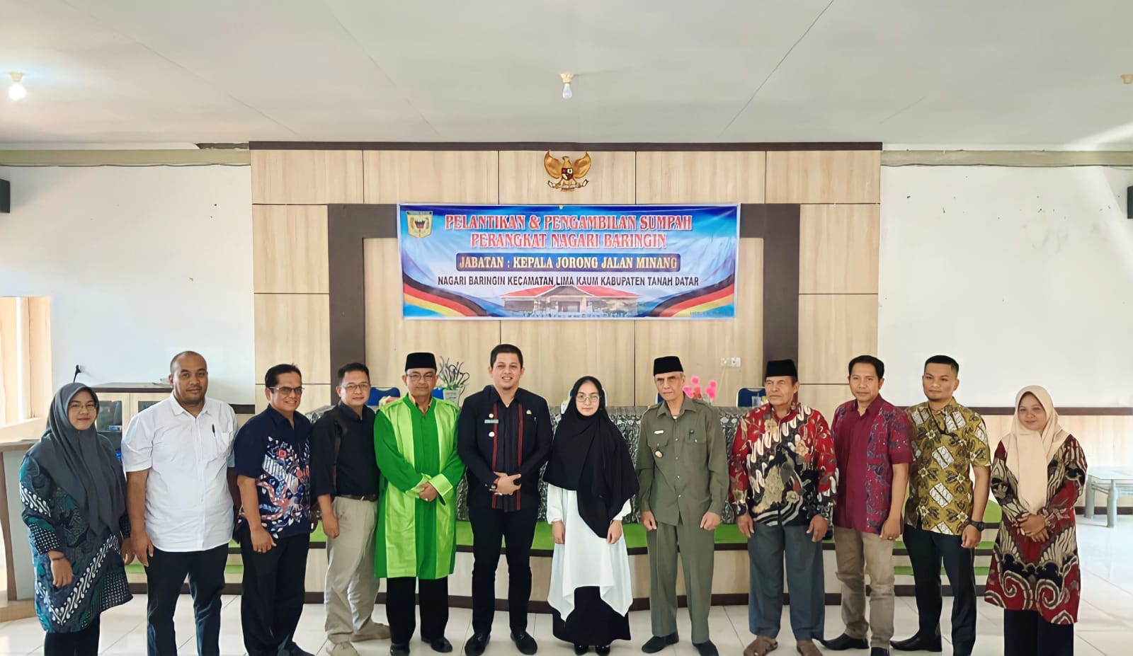 PELANTIKAN KEPALA JORONG JALAN MINANG