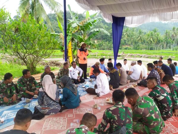 Jembatan Bailey menuju perumahan bukit bintang rizano Rampung dikerjakan Personil Batalyon Zeni Tempur