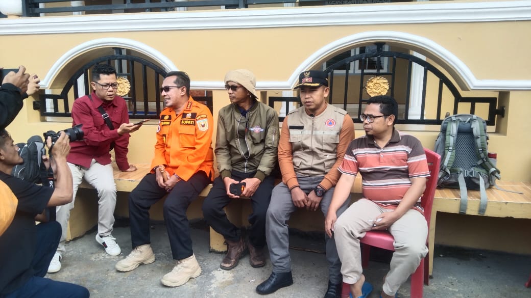 Tim Ekspedisi Nagari Baringin Sungai Batang Sigarunggung Ikut Menyisiri Gunung Marapi