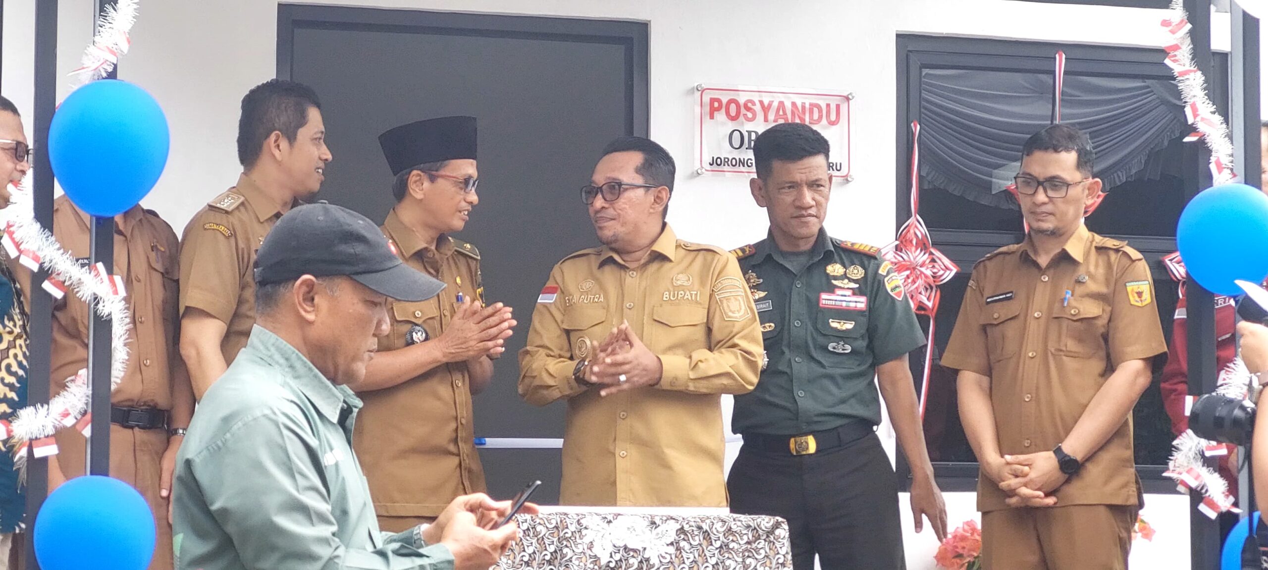 PERESMIAN GEDUNG POSYANDU ORCHID