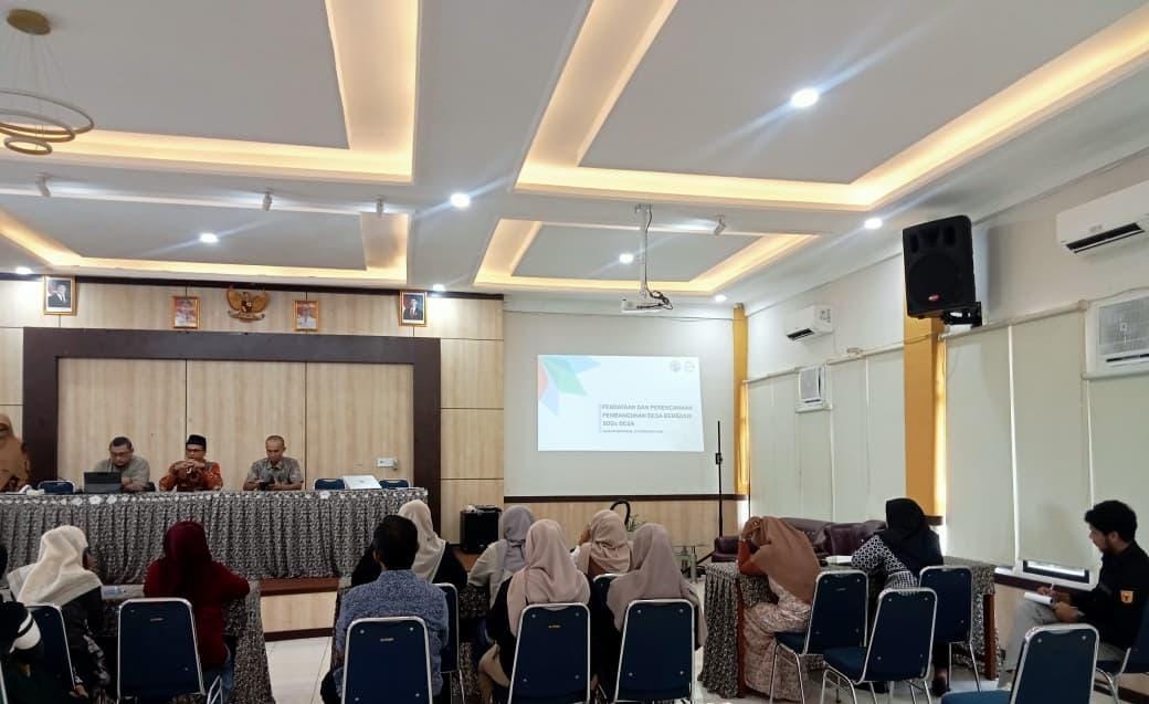 Pelatihan Pemuktahiran Data SDGs