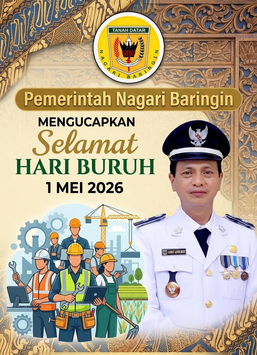 SELAMAT HARI BURUH INTERNASIONAL 1 MEI 2026